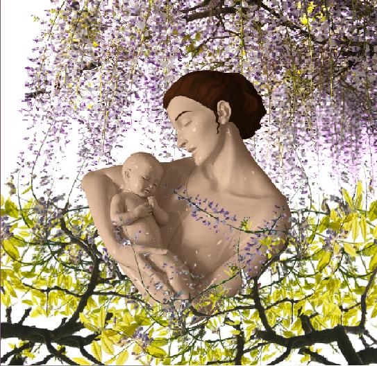 Creation of The mother within: Step 9